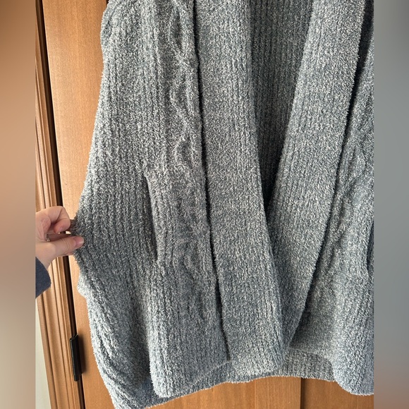 NWT Barefoot Dreams Cozy Chic Cabin Cable Cardigan 1X - Picture 2 of 12